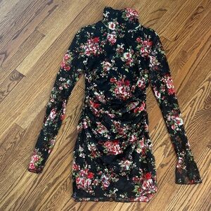 NWOT lace floral dress